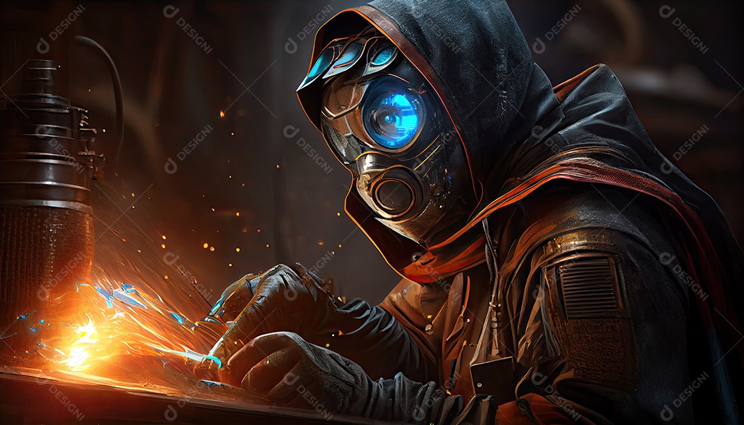 Soldador Industrial Com Torchspace Dia do Trabalho e a importância dos trabalhadores.