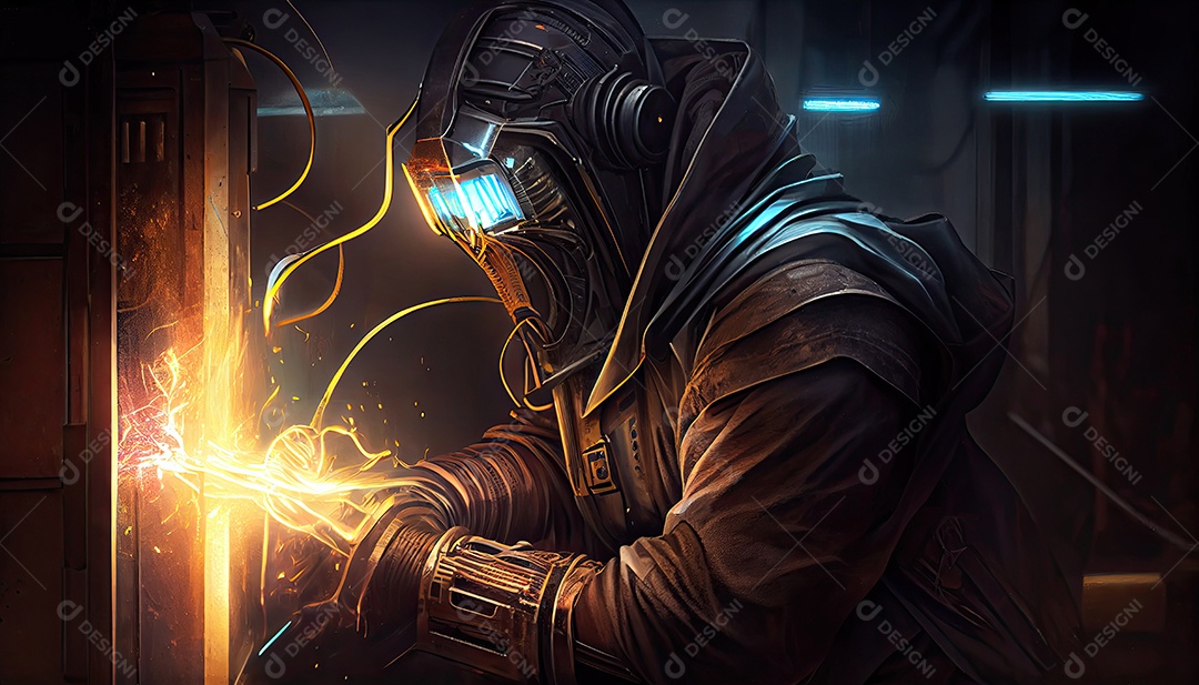 Soldador Industrial Com Torchspace Dia do Trabalho e a importância dos trabalhadores.