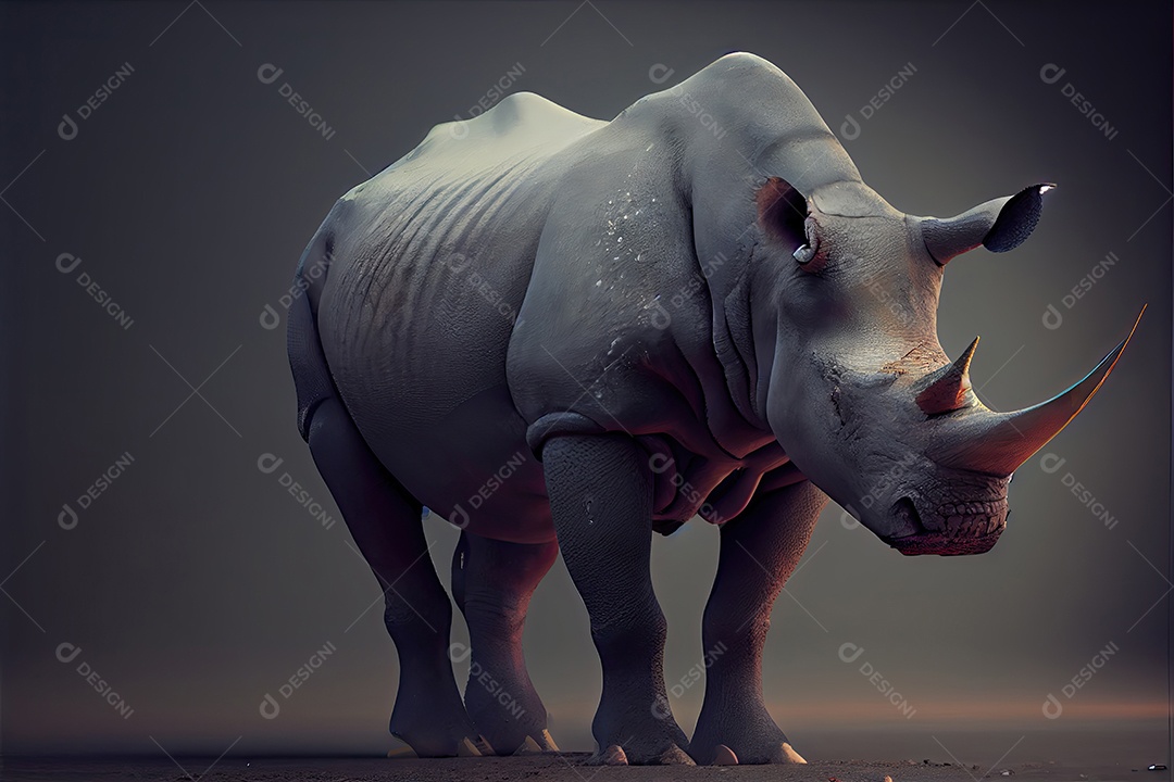 Dia Mundial do Rinoceronte 22 de setembro.