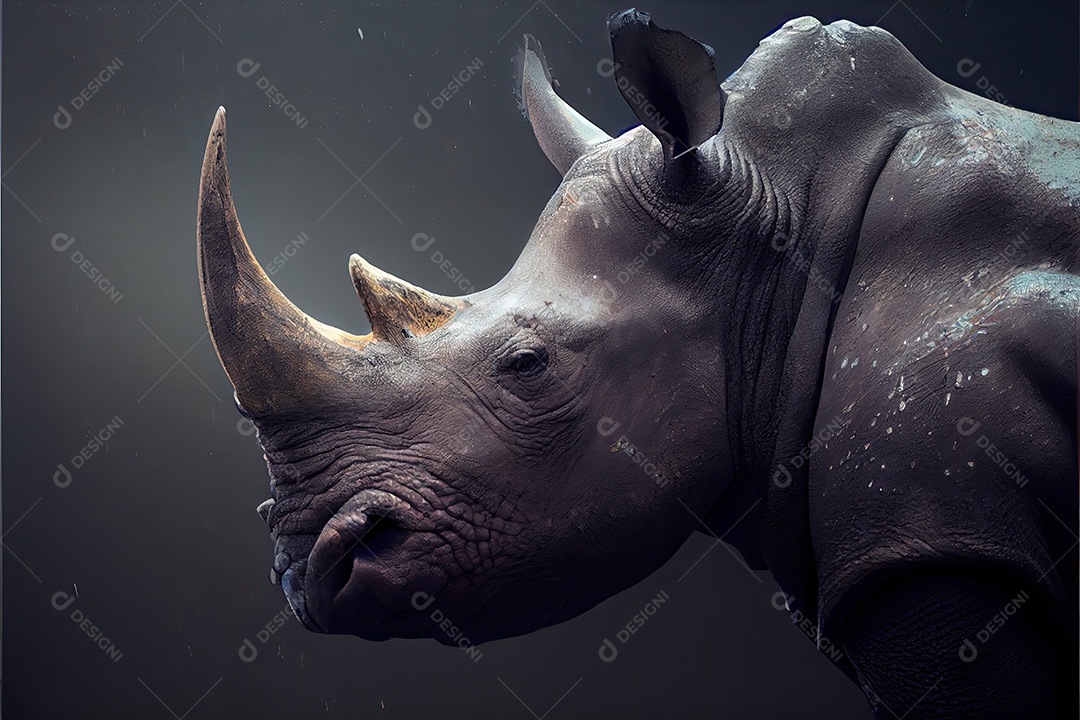 Dia Mundial do Rinoceronte 22 de setembro.