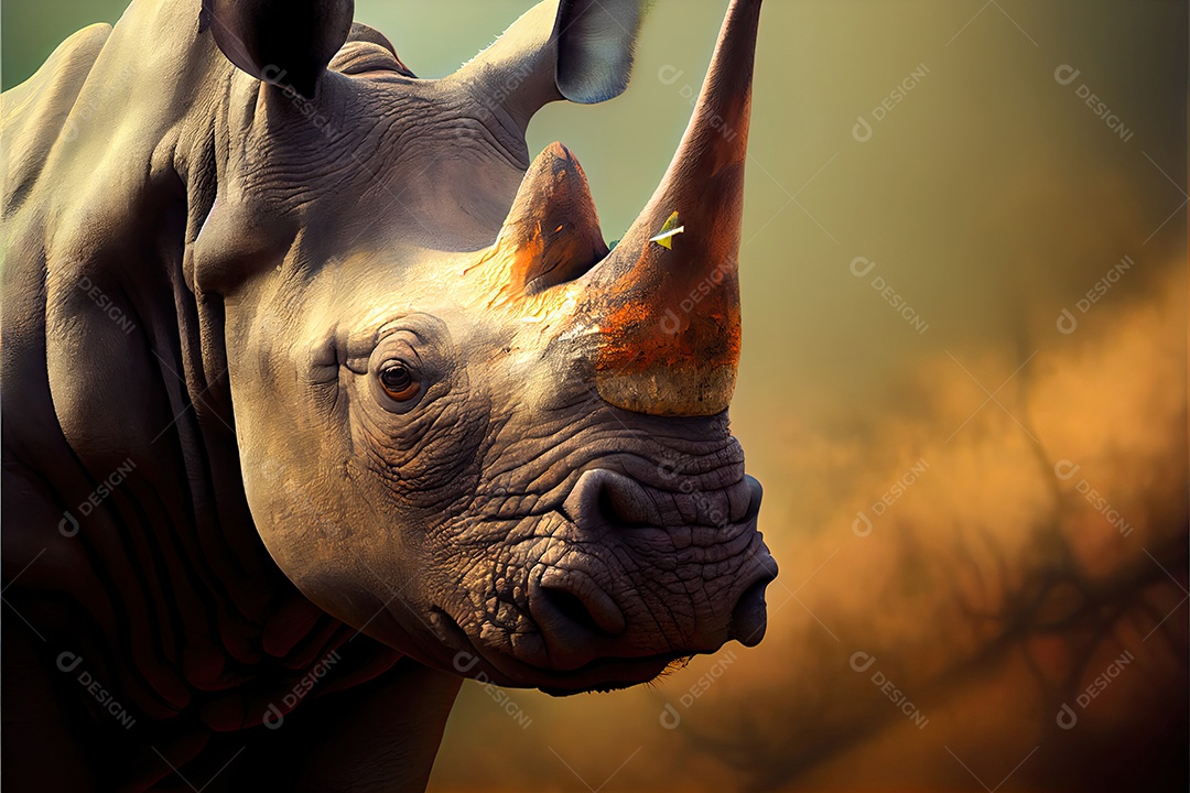 Dia Mundial do Rinoceronte 22 de setembro.