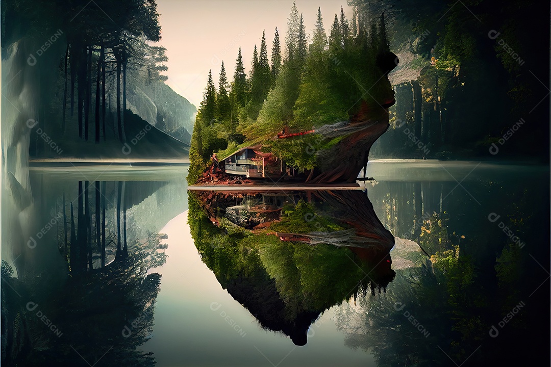 Dia mundial do turismo 27 de setembro, acampamento de viagem.