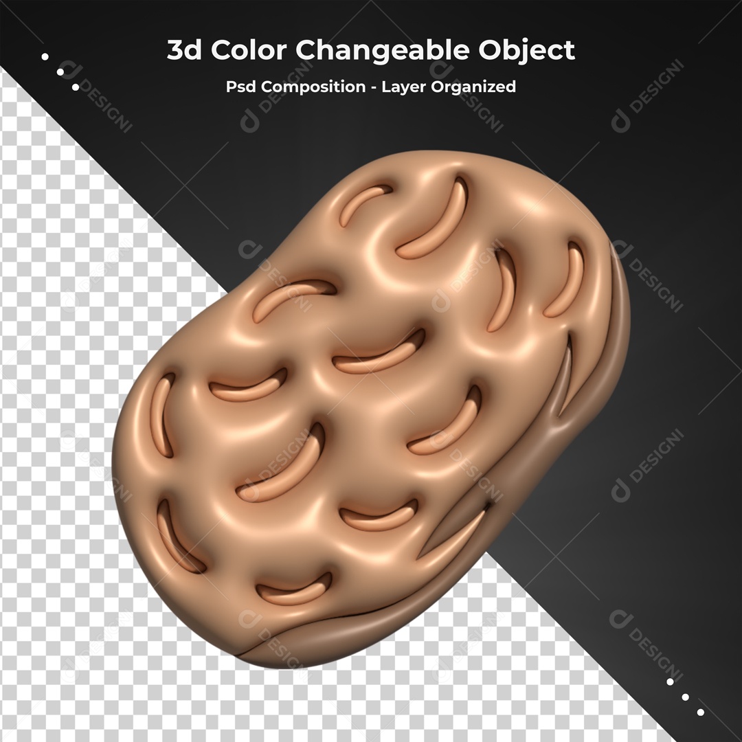 Elemento Bolo De Chocolate Para Composição PSD