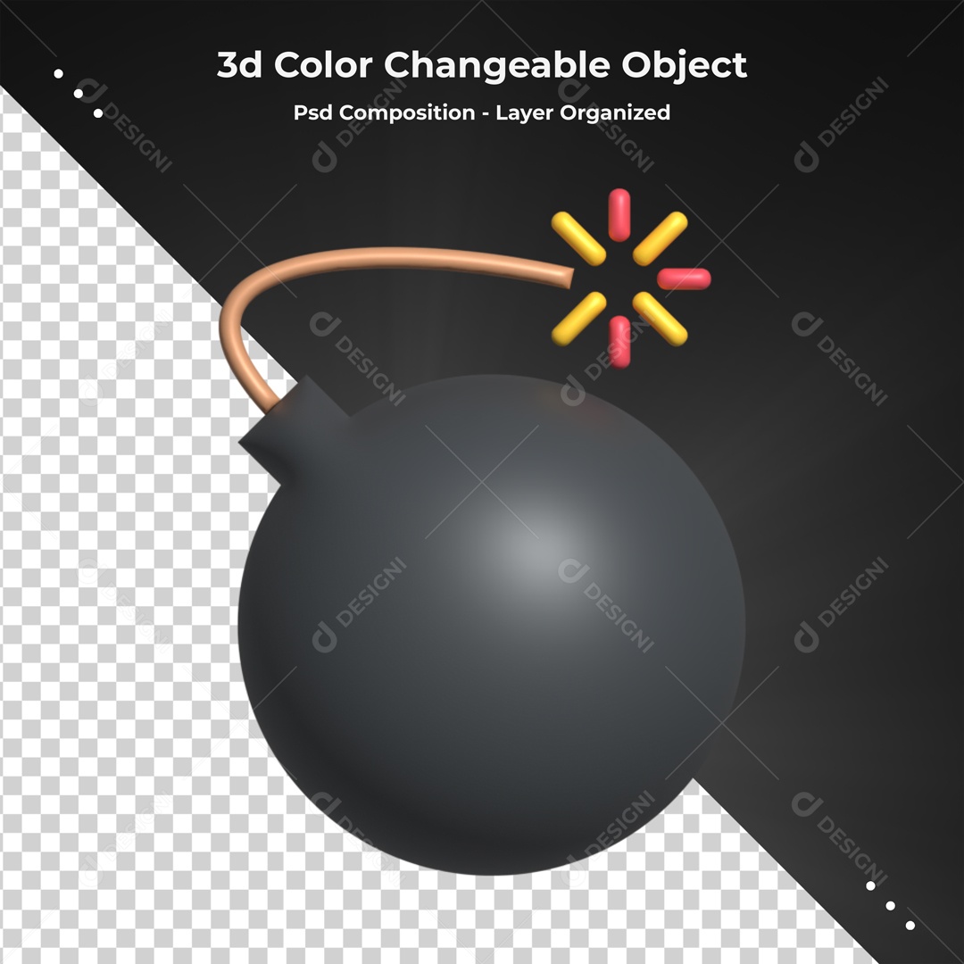 Elemento De Bomba Para Composição PSD