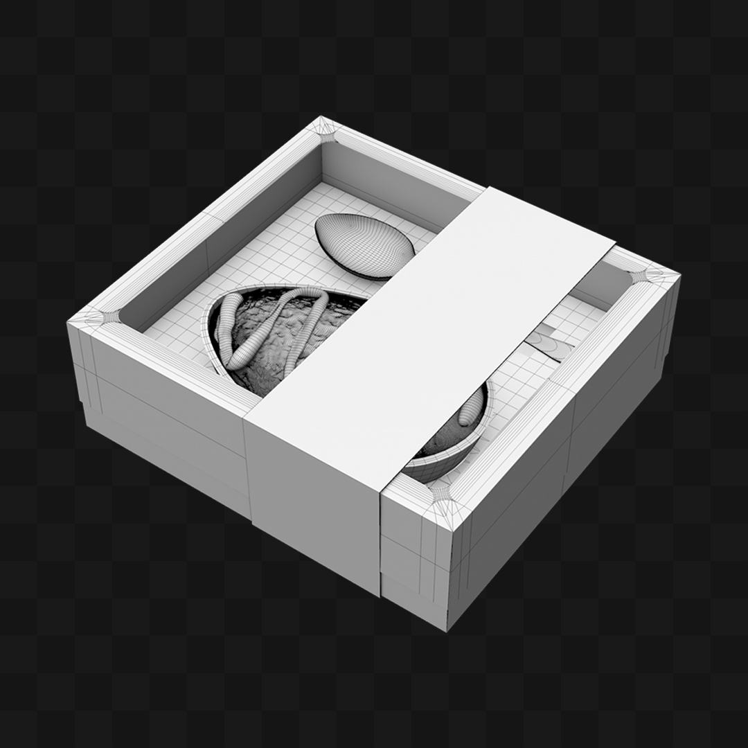 Ovo de Colher - Modelo 3D