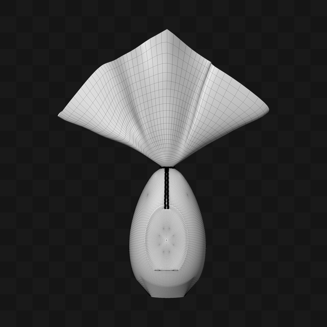 Ovo de Páscoa - Modelo 3D