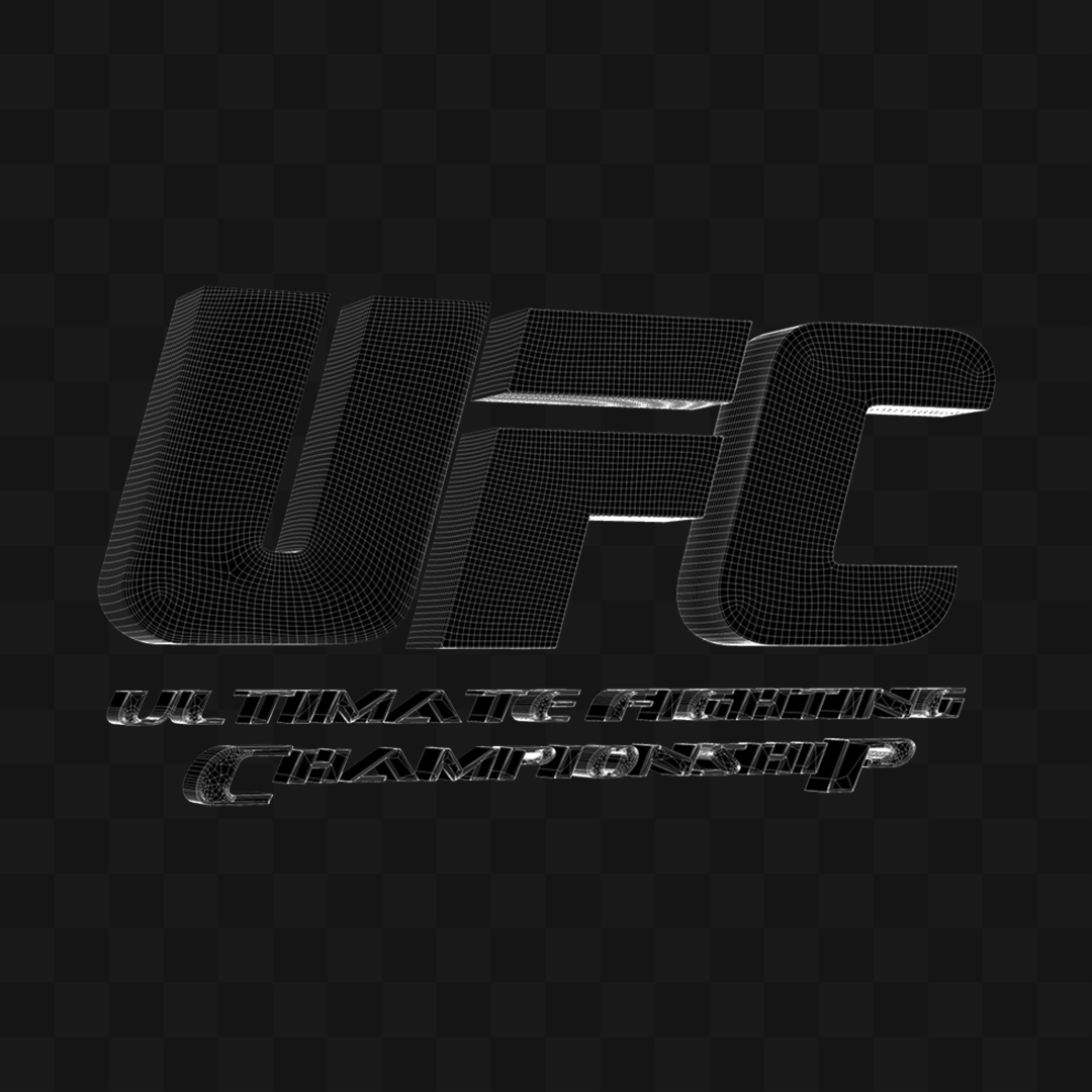 UFC Logo - Modelo 3D