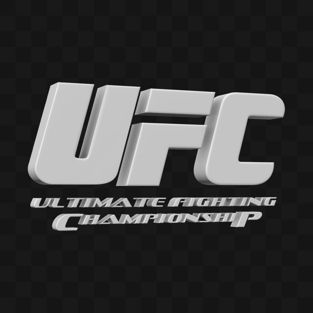 UFC Logo - Modelo 3D