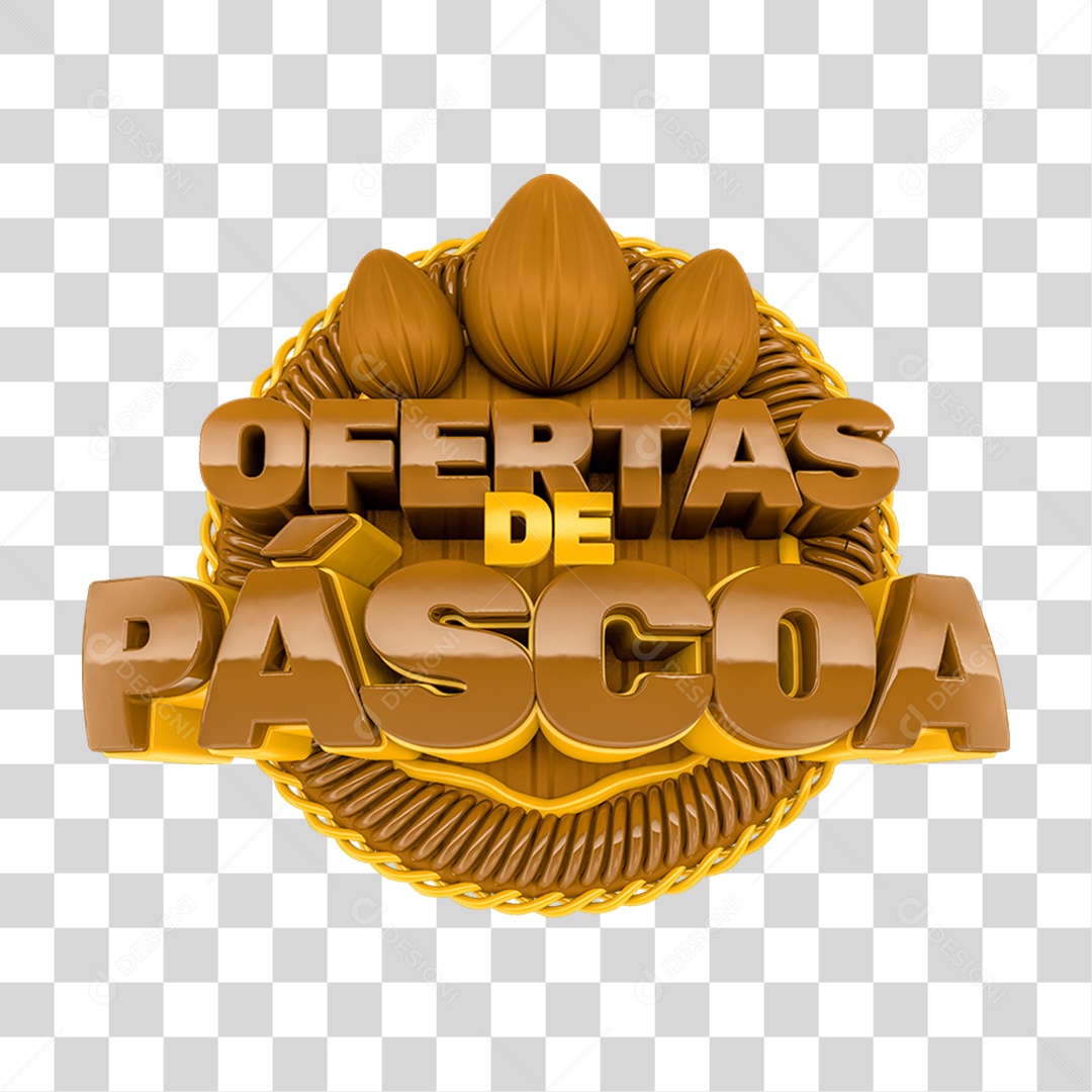 Ofertas de Páscoa PNG Transparente