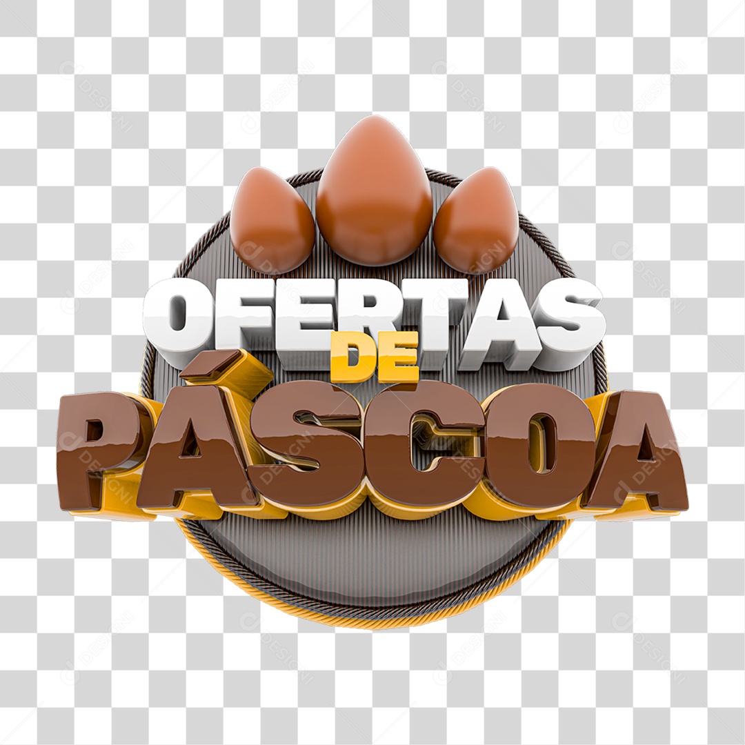 Ofertas de Páscoa PNG Transparente