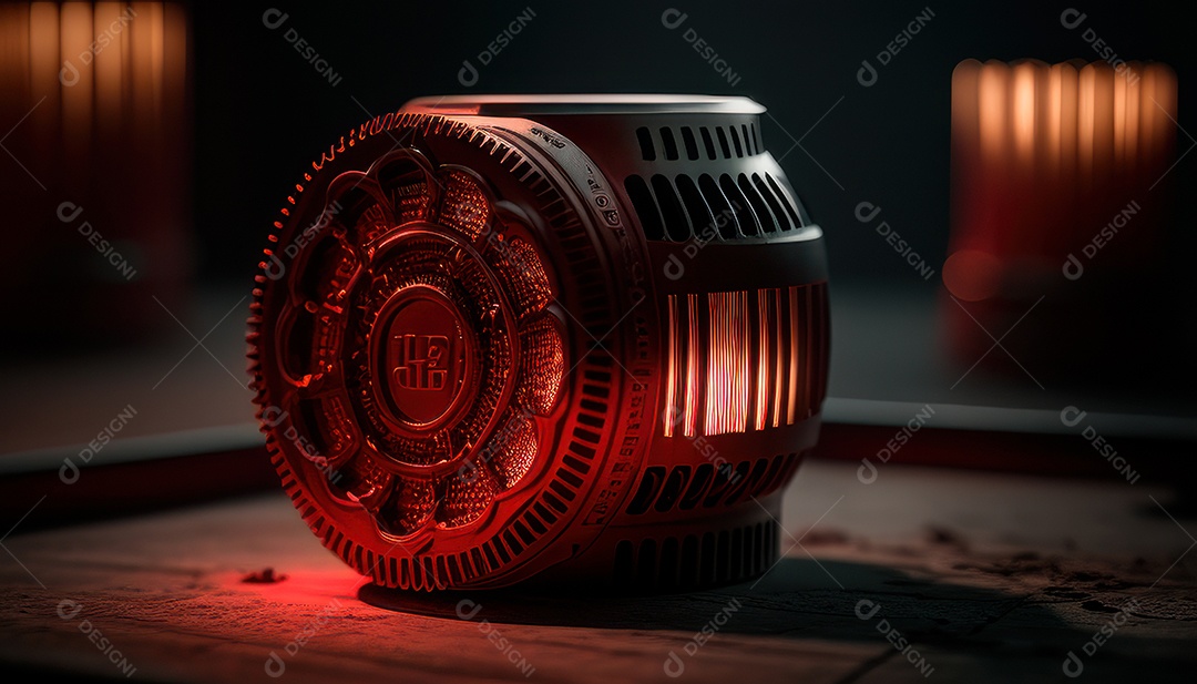 Bitcoin dourado moeda dourada sobre fundo isolado.