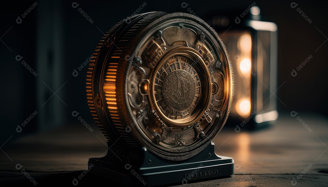 Criptomoeda sobre fundo isolado.