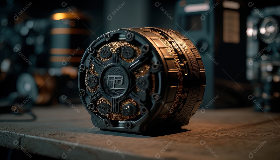 Criptomoeda sobre fundo isolado.