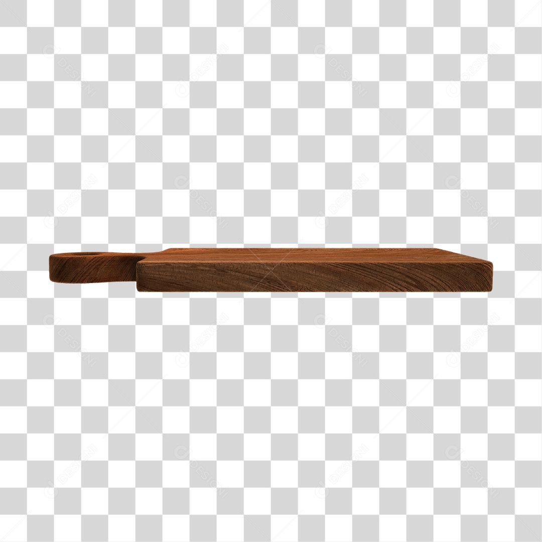 Tábua de Corte De Carne 3D Elemento Para Composição PNG Transparente