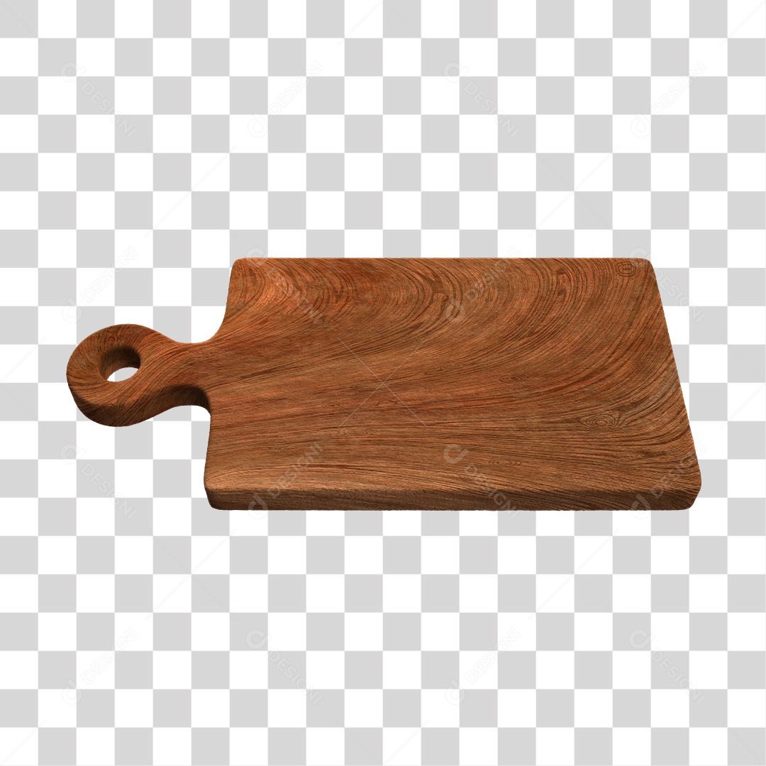 Tábua de Corte De Carne Elemento 3D Para Composição PNG Transparente