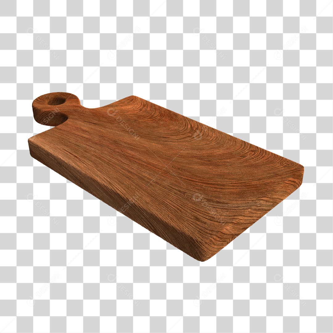 Tábua de Corte De Carne 3D Elemento Para Composição PNG Transparente