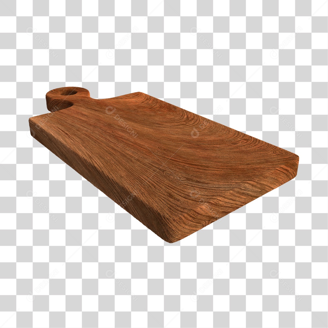 Tábua de Corte De Carne 3D Elemento Para Composição PNG Transparente