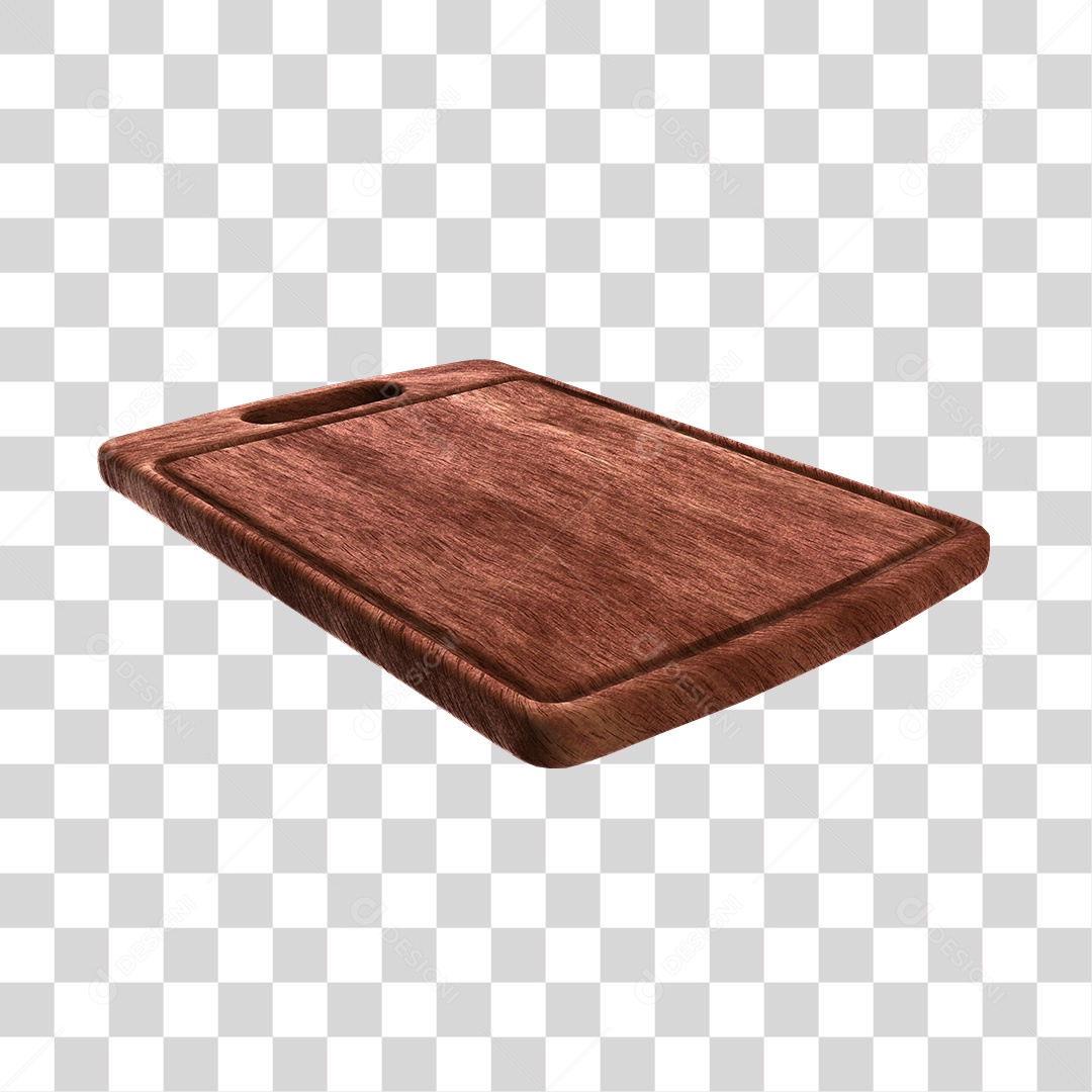 Tábua de Corte De Carne Elemento 3D PNG Transparente