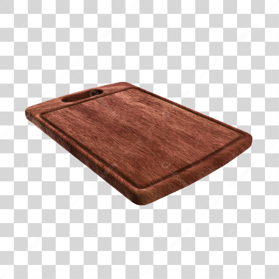 Tábua de Corte De Carne Elemento 3D PNG Transparente