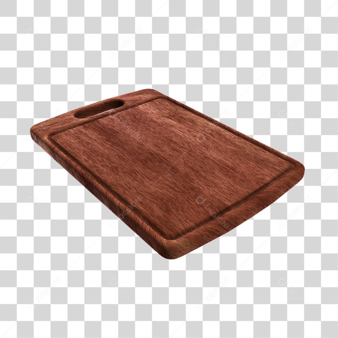 Tábua de Corte De Carne Elemento 3D PNG Transparente