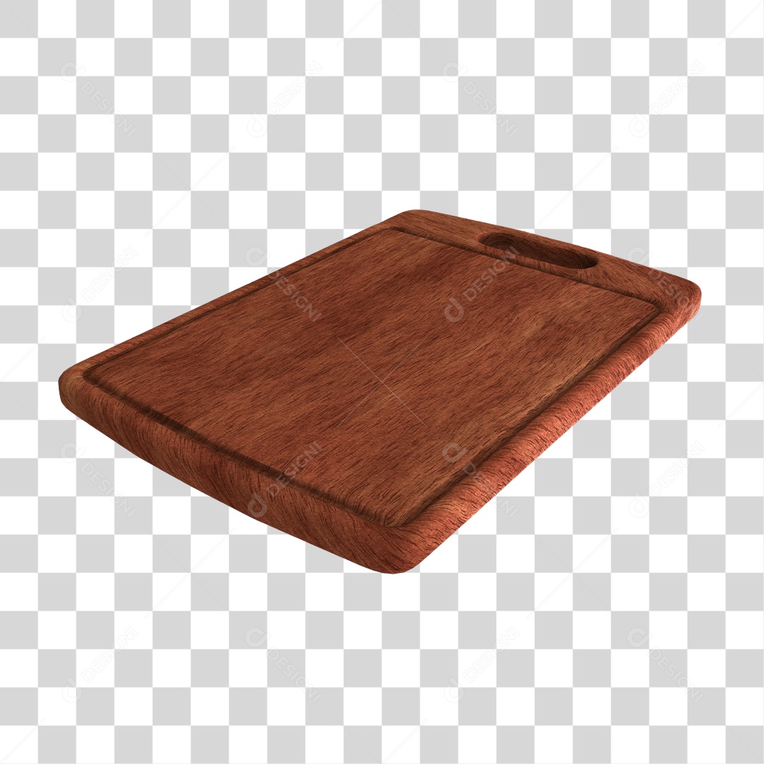 Tábua de Corte De Carne Elemento 3D PNG Transparente
