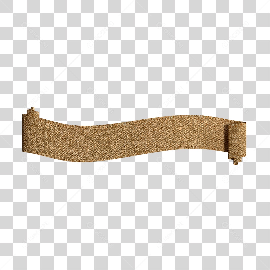 Fita De São João Elemento 3D PNG Transparente