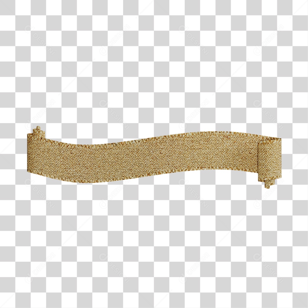 Fita De São João Elemento 3D PNG Transparente