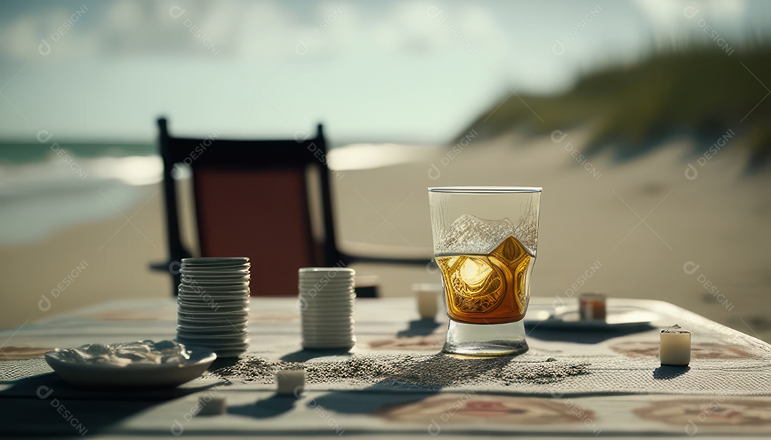 Fichas de pôquer de cassino combina com cartões