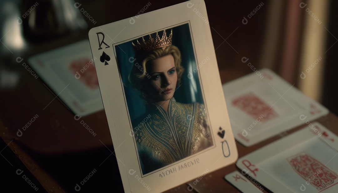 Fichas de pôquer de cassino combina com cartões