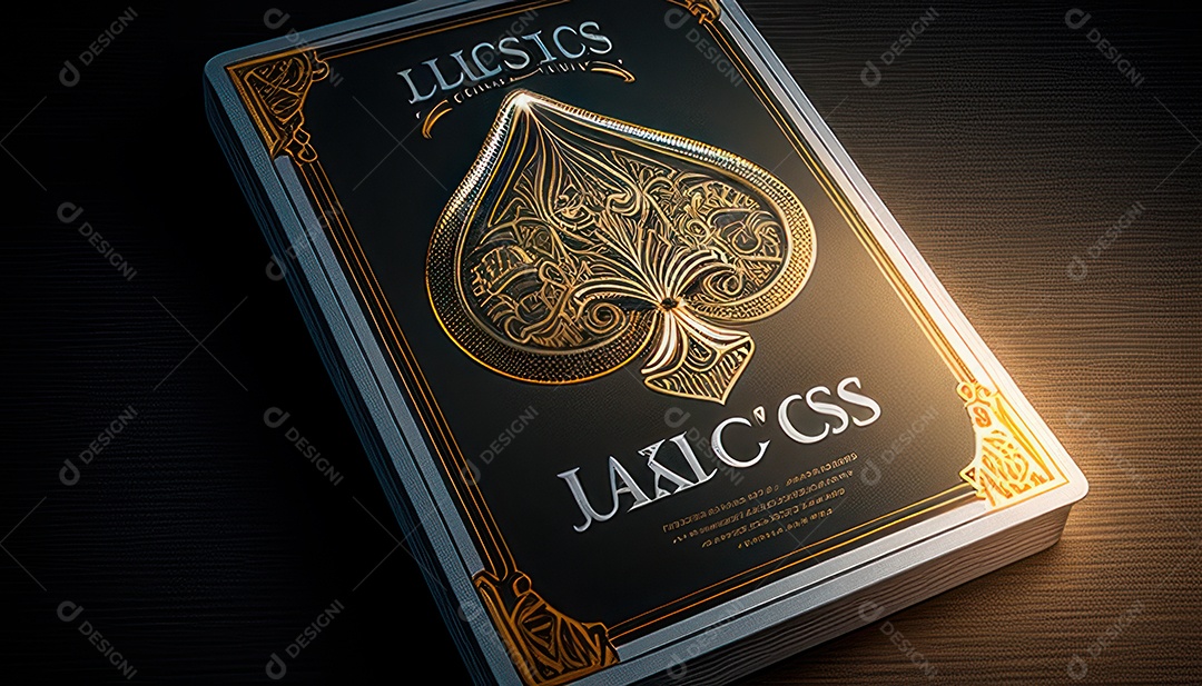 Fichas de pôquer de cassino combina com cartões