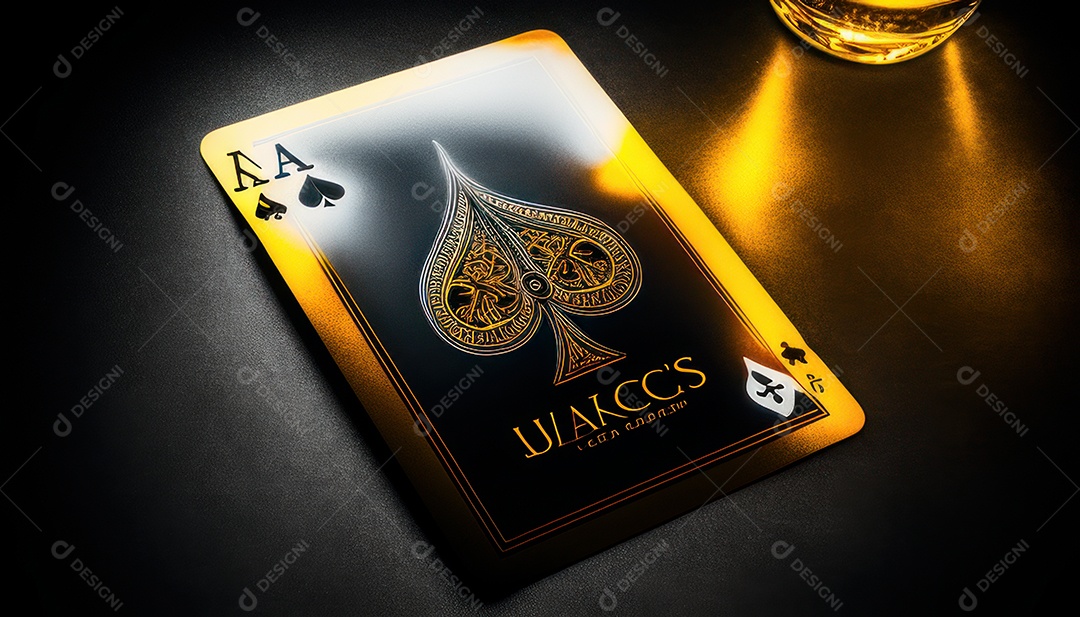 Fichas de pôquer de cassino combina com cartões