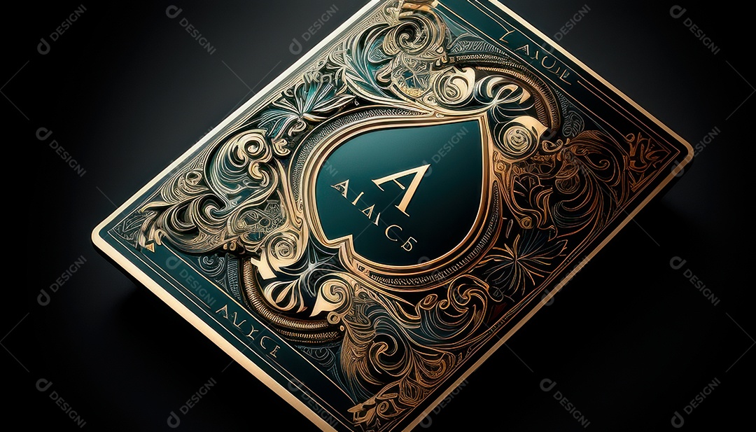 Fichas de pôquer de cassino combina com cartões