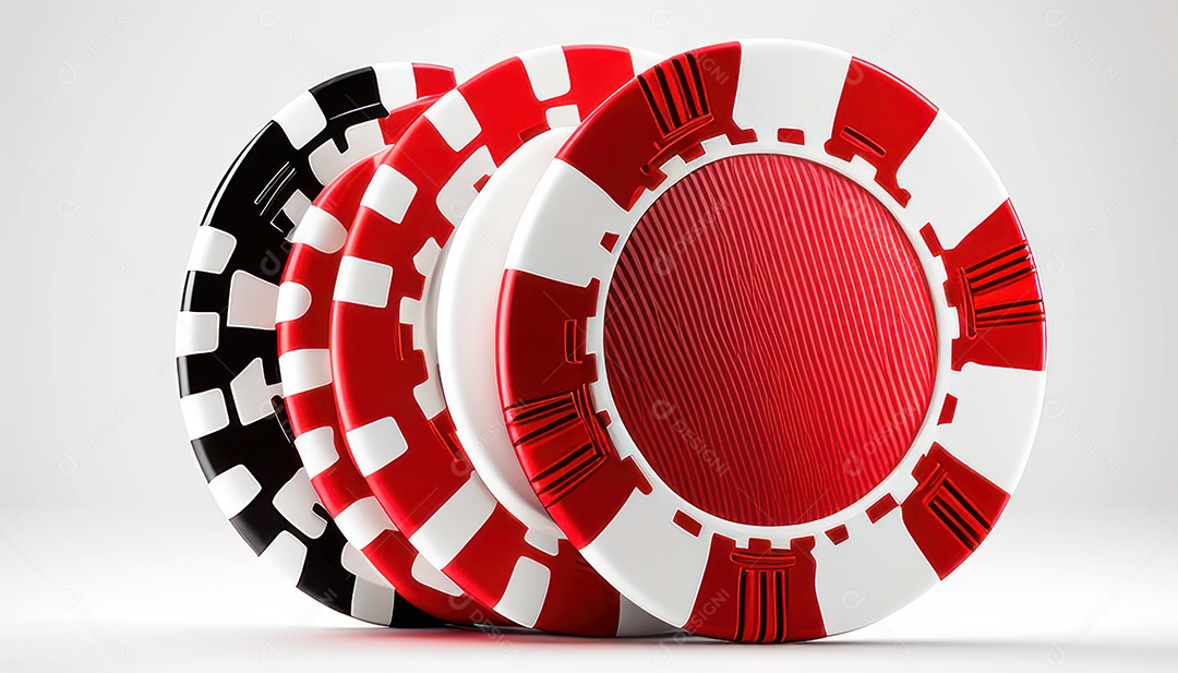 Fichas de pôquer de cassino combina com cartões