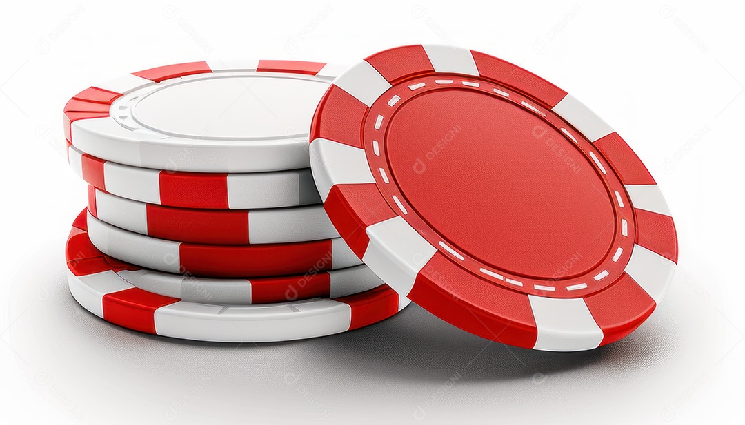 Fichas de pôquer de cassino combina com cartões