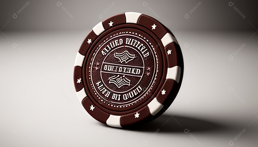 Fichas de apostas de pokers