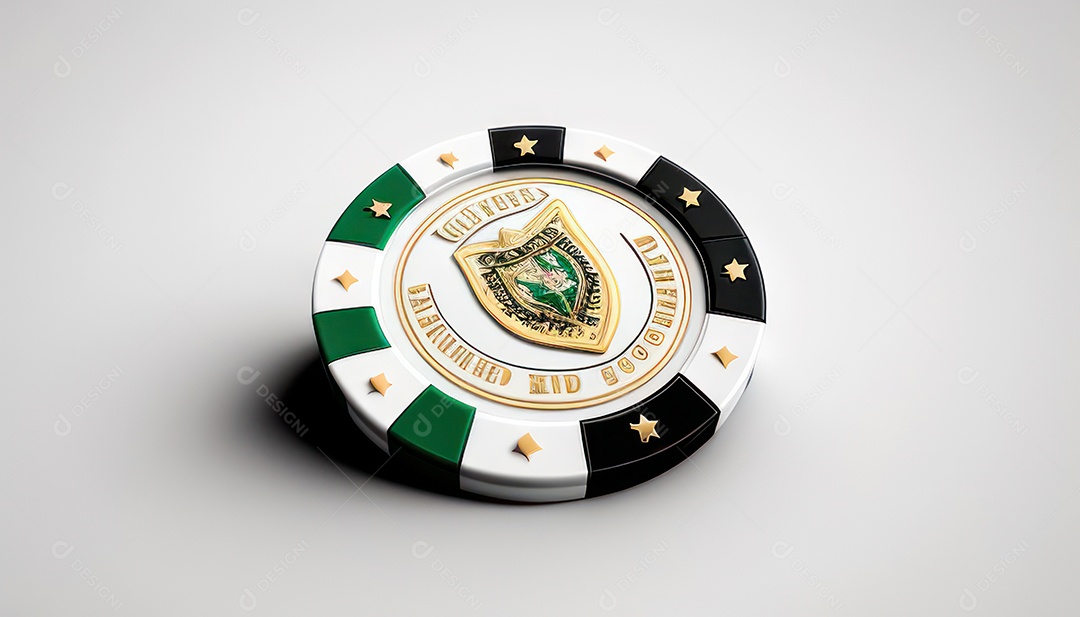 Fichas de apostas de pokers