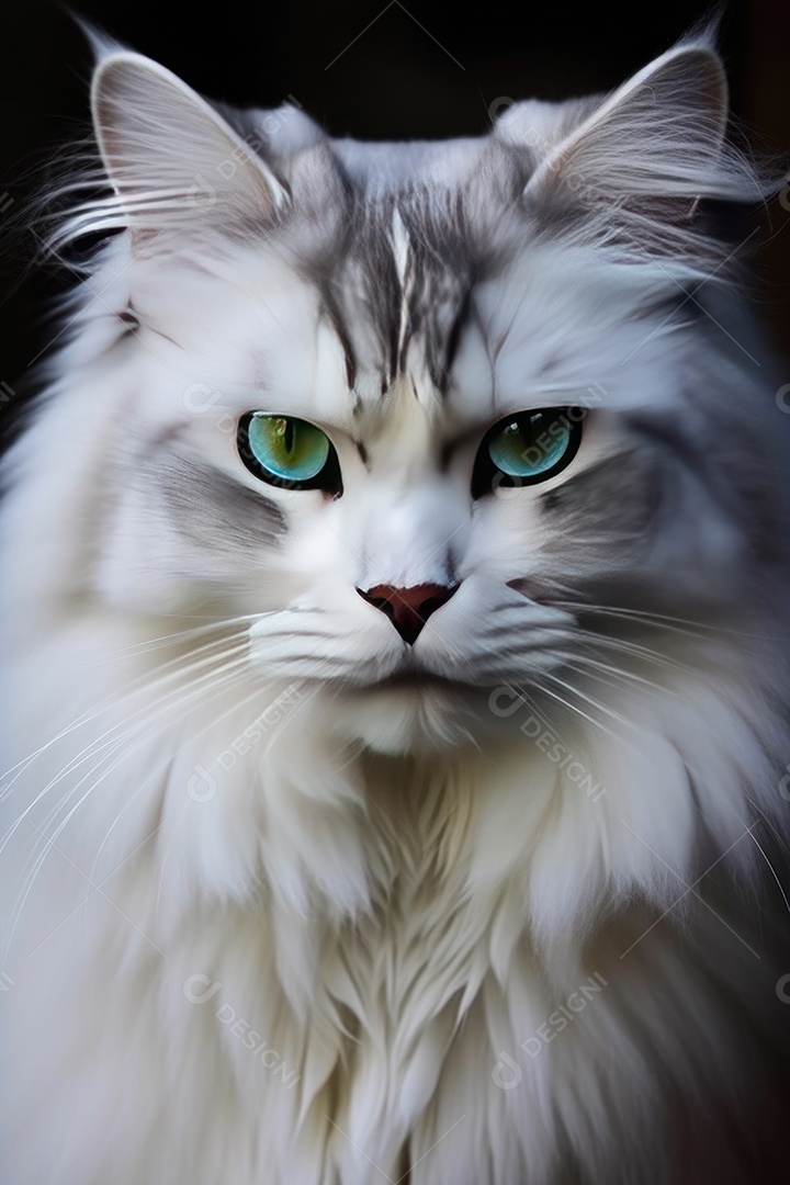 Lindo gato maine coon