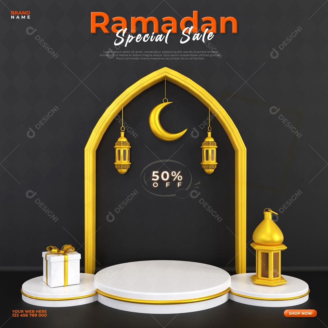 Ramadan Kareem PSD