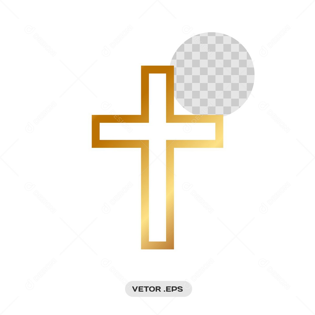 Ilustração de Cruz Vetor EPS Editável