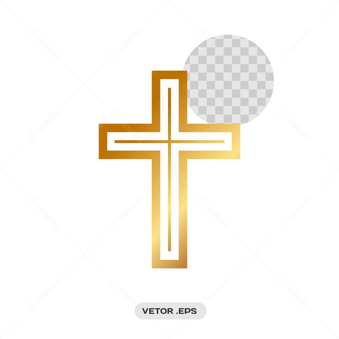 Ilustração de Cruz Vetor EPS Editável