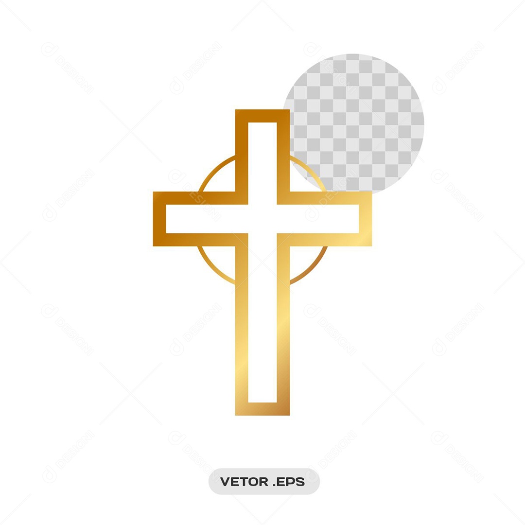 Ilustração de Cruz Vetor EPS Editável