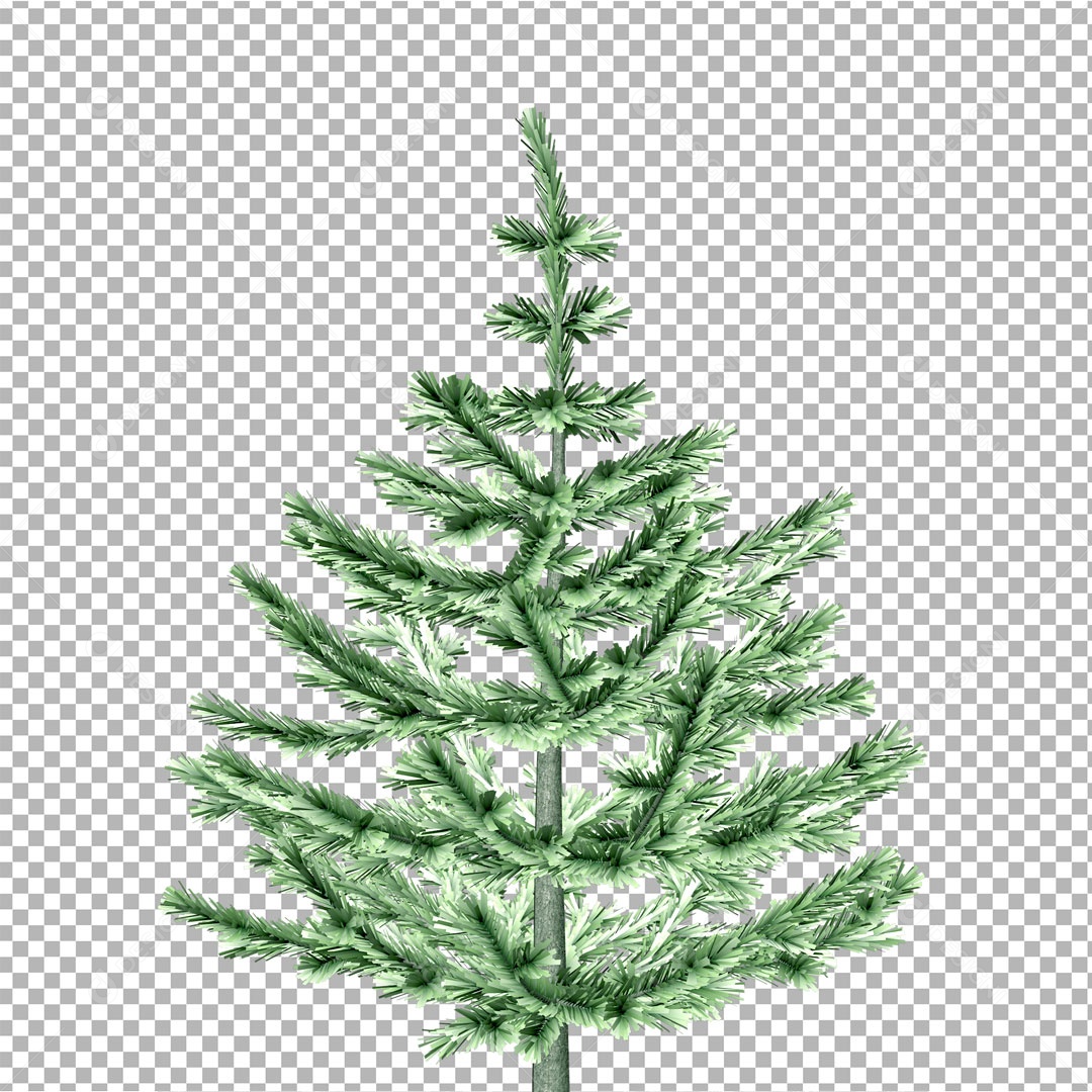 Elemento Com Arvore De Natal Para Composição PSD
