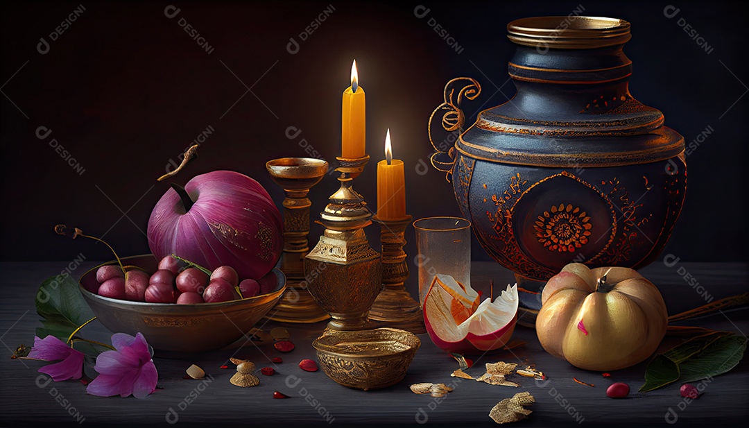 Diwali o triunfo da luz e bondade Festival hindu das luzes celebração Diya lamparinas a óleo 24 de outubro.