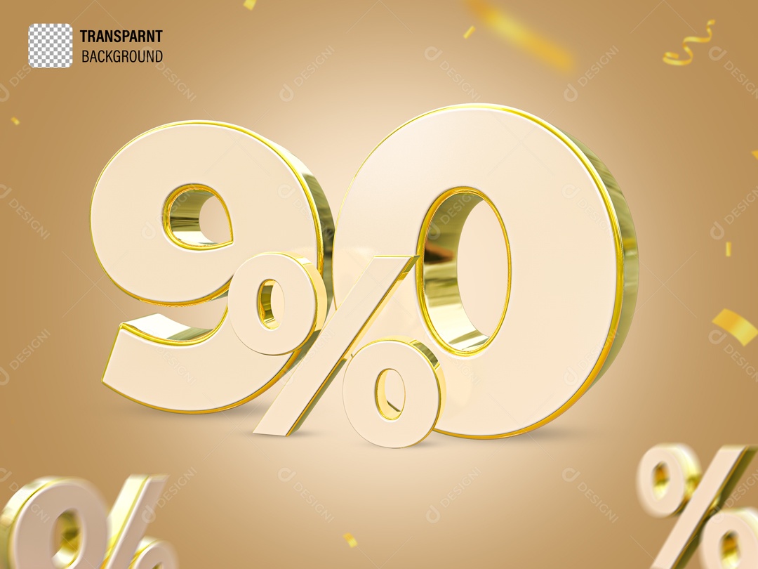 Elemento Com Numero 90% De Desconto Para Composição PSD