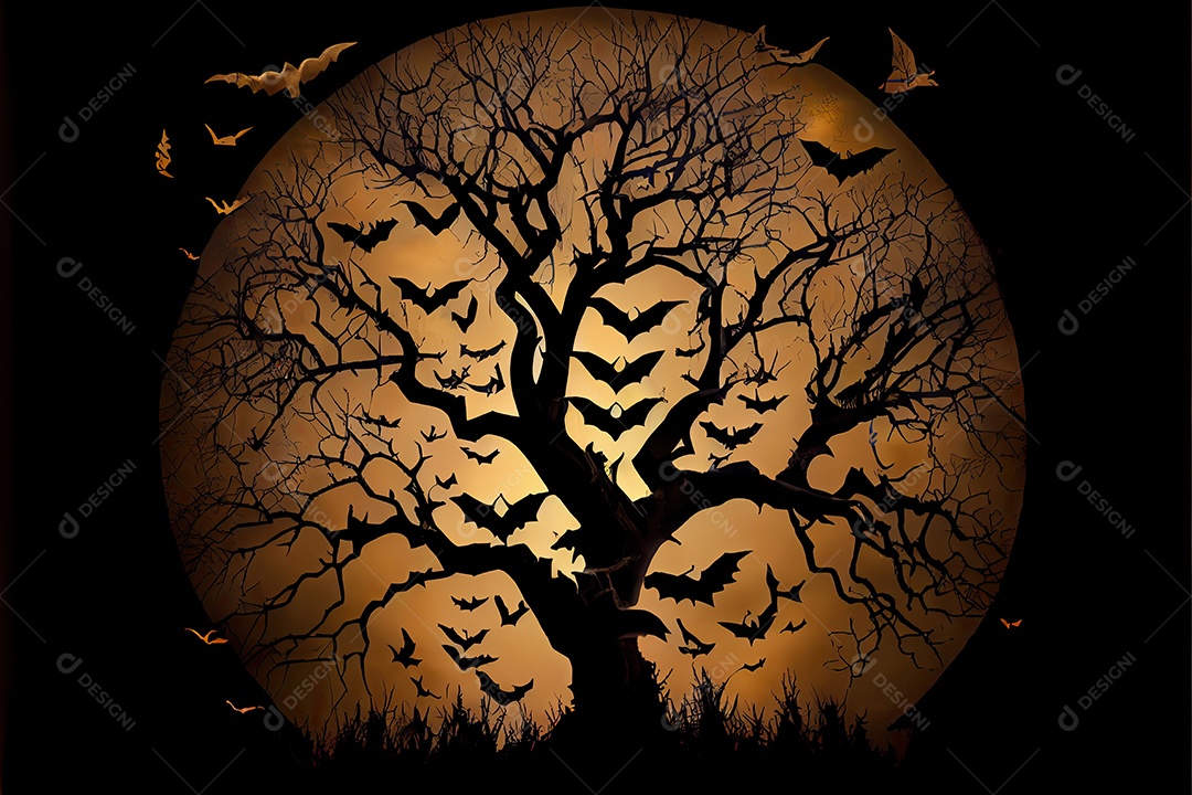 Dia de Halloween olhos de Jack O lanternas doces ou travessuras Samhain Todas as Relíquias véspera de todos os santos assustador Horror Fantasma Demônio background 31 de outubro.