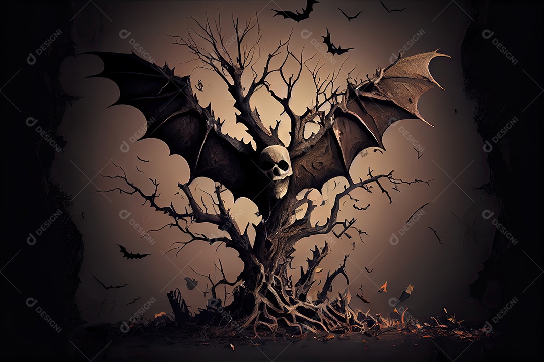 Dia de Halloween olhos de Jack O lanternas doces ou travessuras Samhain Todas as Relíquias véspera de todos os santos assustador Horror Fantasma Demônio background 31 de outubro.