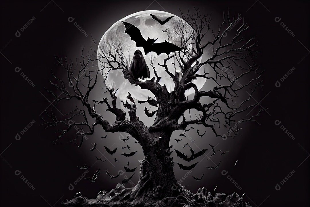 Dia de Halloween olhos de Jack O lanternas doces ou travessuras Samhain Todas as Relíquias véspera de todos os santos assustador Horror Fantasma Demônio background 31 de outubro.