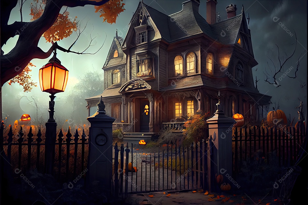 Dia de Halloween olhos de Jack O lanternas doces ou travessuras Samhain Todas as Relíquias véspera de todos os santos assustador Horror Fantasma Demônio background 31 de outubro.