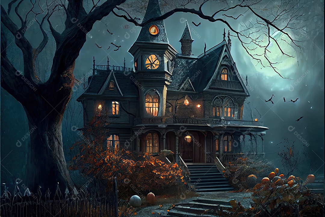 Dia de Halloween olhos de Jack O lanternas doces ou travessuras Samhain Todas as Relíquias véspera de todos os santos assustador Horror Fantasma Demônio background 31 de outubro.