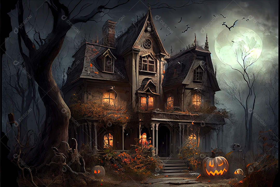 Dia de Halloween olhos de Jack O lanternas doces ou travessuras Samhain Todas as Relíquias véspera de todos os santos assustador Horror Fantasma Demônio background 31 de outubro.